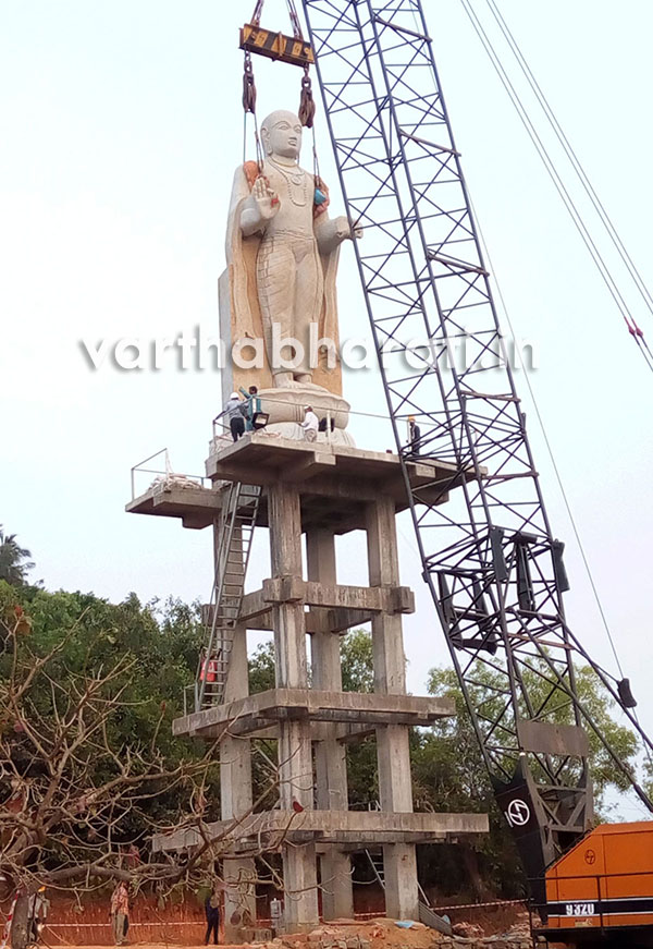 ಮೇ 8-10: ಶ್ರೀಮಧ್ವಾಚಾರ್ಯರ ಏಕಶಿಲಾವಿಗ್ರಹ ಪ್ರತಿಷ್ಠಾಪನೆ